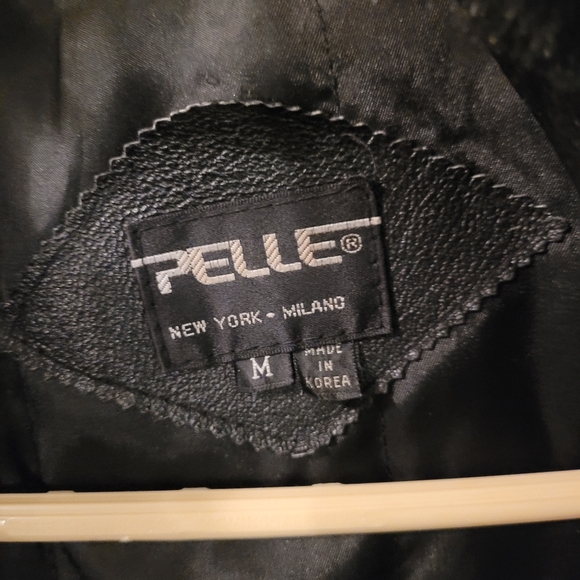 Pelle New York Milan leather wrap coat with real fur collar - M.           J91 - Picture 2 of 7